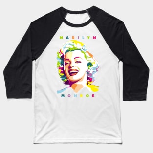 Marilyn Monroe Baseball T-Shirt